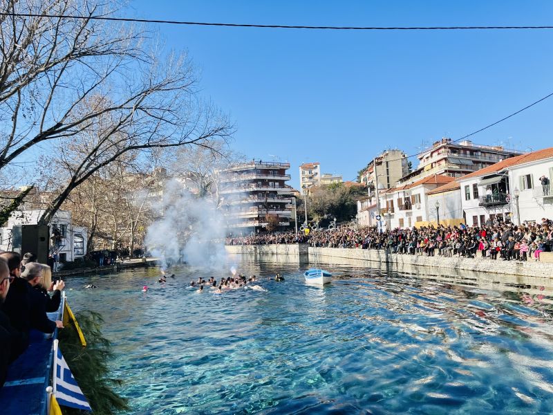 Τά Ἅγια Θεοφάνεια στίς πηγές τῆς Ἁγίας Βαρβάρας